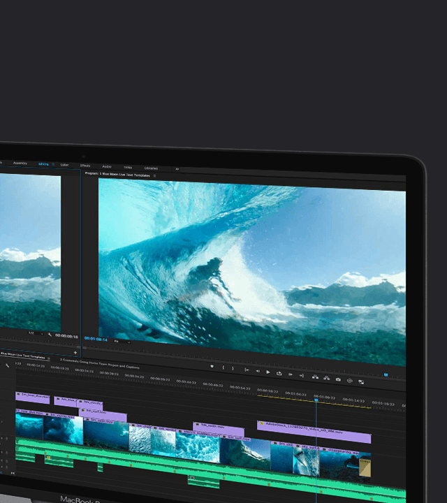 Adobe Premiere Pro CC Ansicht